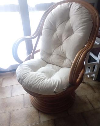 Poltrona rattan