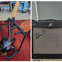 Chitarra HB  e Amplificatore Fender