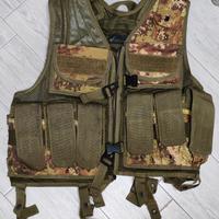 Combat jacket per soft air con 6 porta caricatori