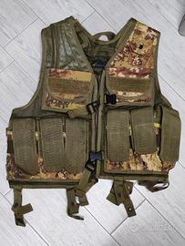 Combat jacket per soft air con 6 porta caricatori