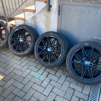 Cerchi Avus AC-MB5 black 18"+gomme+sensori