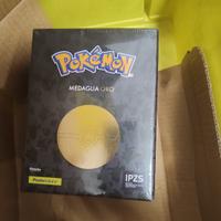 Medaglia d oro collezione pokemon