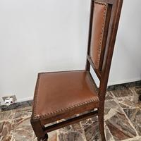 coppia sedie piemontesi fine 800