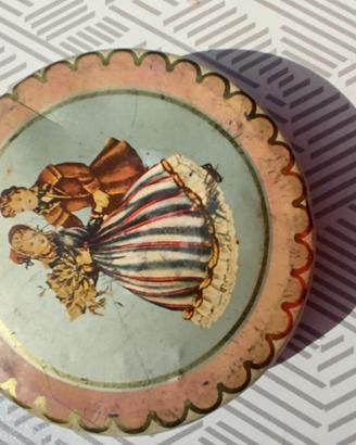 Scatolina latta vintage