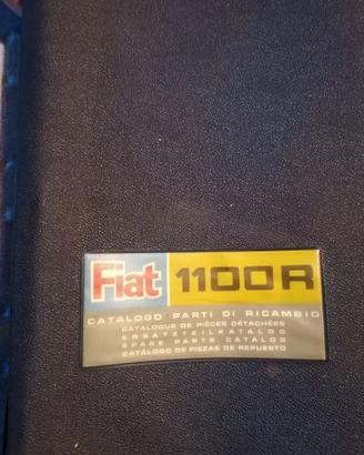 Manuale tecnico officina ricambi FIAT 1100 R