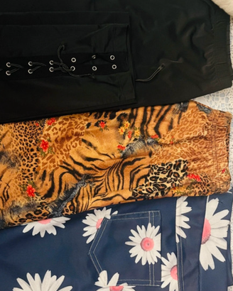 3 paia di pantacollant lunghi