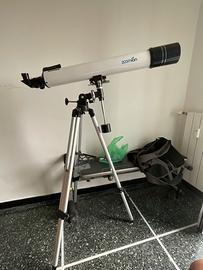 Telescopio 80/900+lente barlow 5x