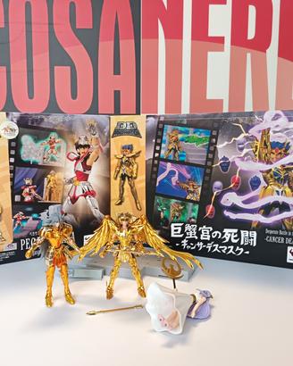 Saint Seiya D. D. Panoramation Bandai lotto da 5