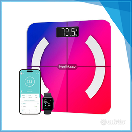 Bilancia con impedenzimetro, Healtkeep, con app
