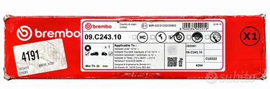 DISCO FRENO ANTERIORE BREMBO – 09.C243.10 – 308x33