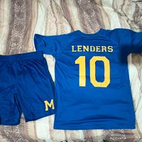 MAGLIA E PANTALONCINI CALCIO MUPPET MARK LENDERS