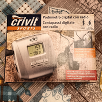 Contapassi digitale con radio