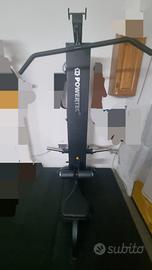 Lat Machine Powertec Professionale palestra cavi