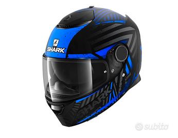 Casco shark integrale spartan kobrak matt in fibra