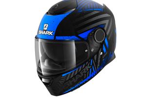 Casco shark integrale spartan kobrak matt in fibra