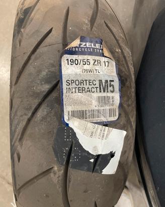 Gomma moto 190/55/17