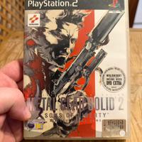 Metal Gear Solid 2 ps2 playstation 2