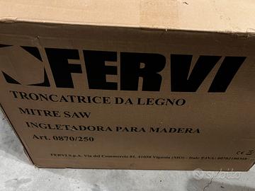 Troncatrice FERVI 2 in 1 0870/250