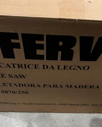 Troncatrice FERVI 2 in 1 0870/250