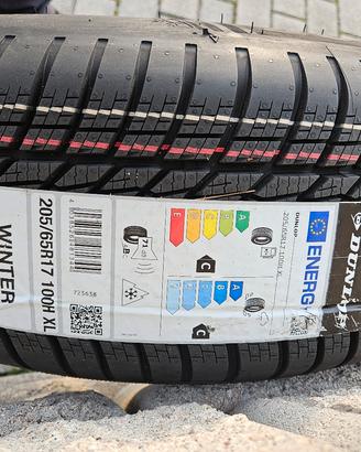 Gomme invernali NUOVE 205/65R17 + cerchi 17 BMW