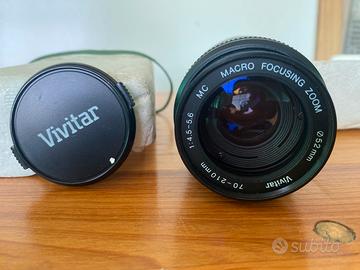 Obiettivo vivitar 70-210