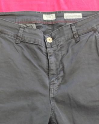 Pantaloni Nuvolari denim blu navy slim 46