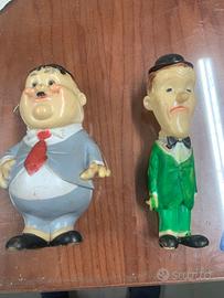 Pupazzi ledra stanlio e ollio