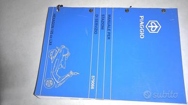 MANUALE OFFICINA HEXAGON 125 LX4 PIAGGIO 579066