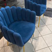 poltrona a conchiglia