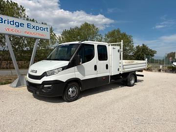 Iveco daily 35c14 doppia cabina ribaltabile euro 6