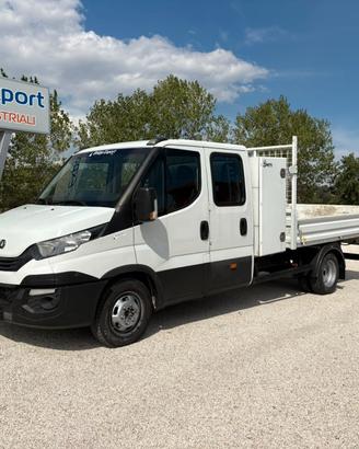 Iveco daily 35c14 doppia cabina ribaltabile euro 6