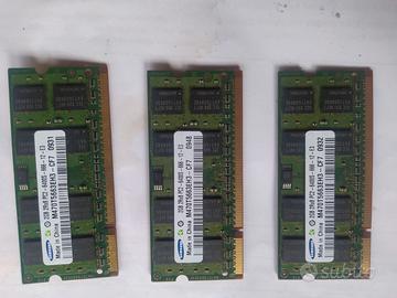 Ram PC 6400 DDR2 2gb x 3