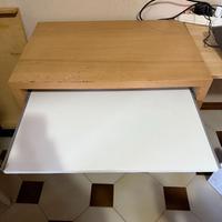 Scrivani Ikea con piano tastiera retrattile