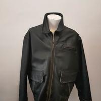 giubbotto motociclista in pelle Triumph