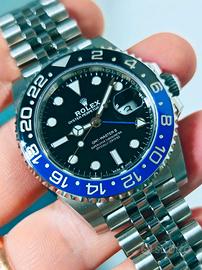 Rolex Gmt Batgirl jubilee 126710BLNR like new full
