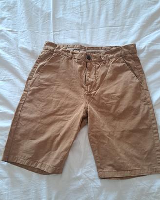 pantalone marrone corto scout - taglia S