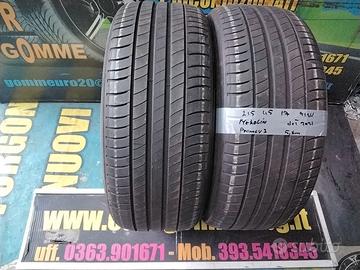 2 gomme usate michelin 215 45 17 91w estive 