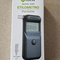 Etilometro portatile, con beccucci di ricambio
