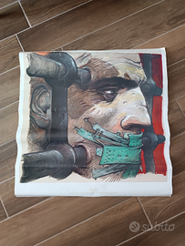 Poster Enki Bilal Amnesty vintage