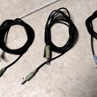 4 x adattatori 3,5mm per cuffia 1m o 1,5m