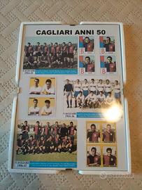 Quadretto Cagliari Calcio anni 50