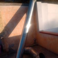 Canna fumaria in acciaio 