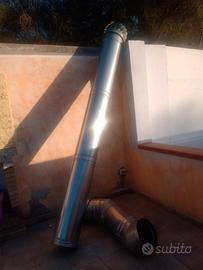 Canna fumaria in acciaio 