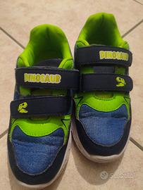 scarpe con strappi bambino / scarpe luminose dino