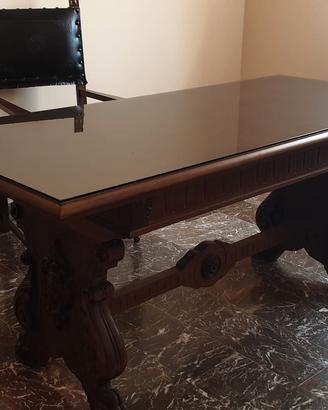 Studio in legno massello stile classico 