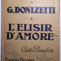 L'ELISIR D'AMORE, G.DONIZETTI OPERA COMPLETA