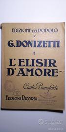 L'ELISIR D'AMORE, G.DONIZETTI OPERA COMPLETA