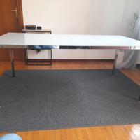 TAVOLO VETRO TEMPERATO 180X85