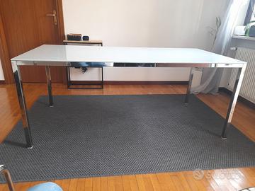 TAVOLO VETRO TEMPERATO 180X85