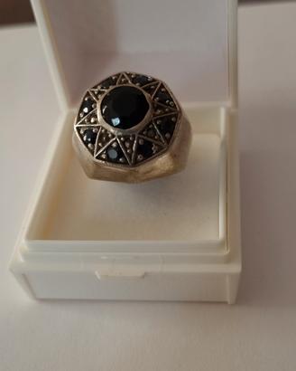 anello uomo argento